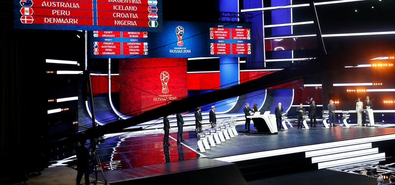 THE WORLD CUP 2018 TO OPEN WITH HOSTS RUSSIA TAKING ON SAUDI ARABIA