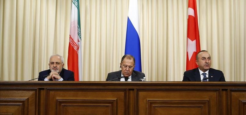 RUSSIAN, IRANIAN, TURKISH MINISTERS TO MEET IN ASTANA