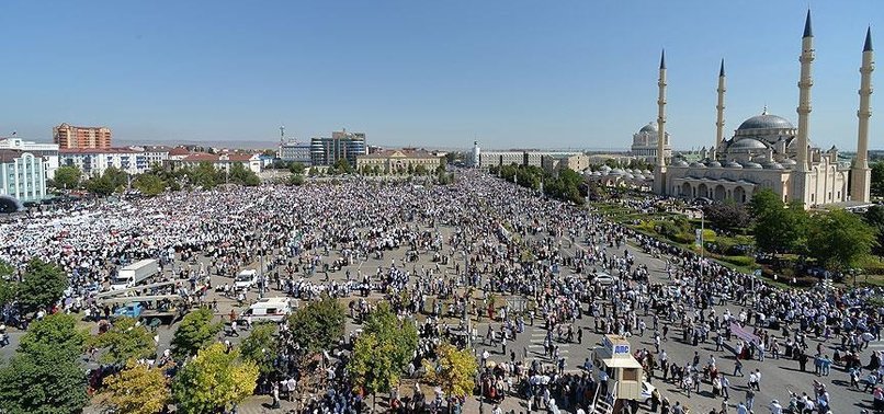 1 MILLION GATHER IN CHECHNYA TO PROTEST MASSACRE OF ROHINGYA