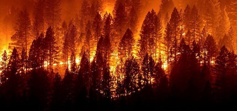 CALIFORNIA FIRE THREATENS HOMES AS BLAZES BURN ACROSS WEST