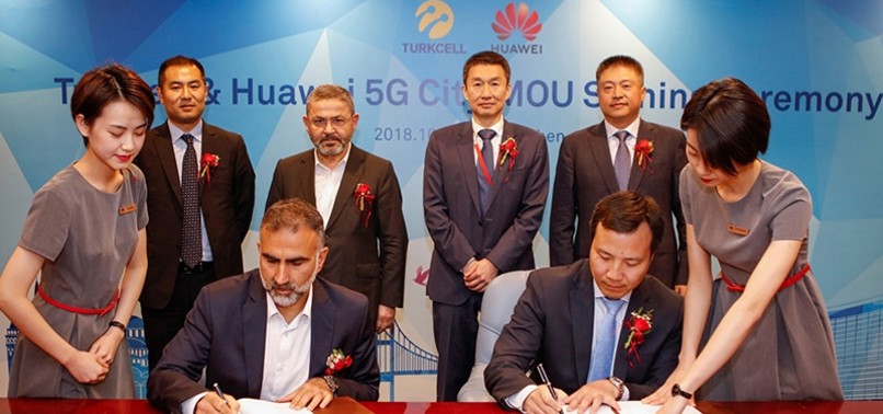 TURKCELL, HUAWEI SIGN DEAL ON SMART CITIES IN TURKEY