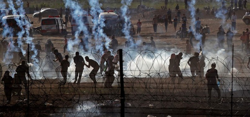 THREE PROTESTERS INCLUDING A TEEN KILLED BY ISRAELI FIRE ON GAZA BORDER