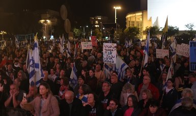 Israelis demonstrate to demand prisoner swap deal with Hamas