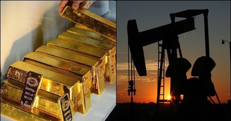 Altın düştü, petrol yükseldi