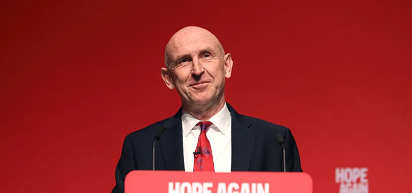 UK TREASURY CHIEF PROMISES NEW AGE OF INDUSTRIALIZATION AT LABOUR CONFERENCE