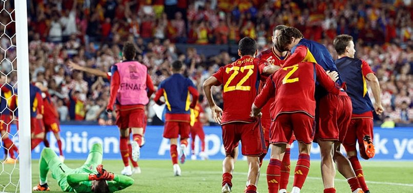 SPAIN WIN NATIONS LEAGUE 5-4 ON PENALTIES OVER CROATIA