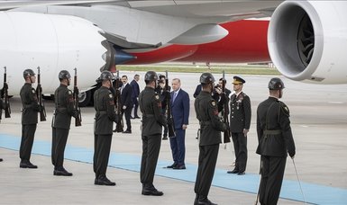 Turkish president heads to Azerbaijan for opening of airport