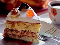 Ballı ve Cevizli Pasta