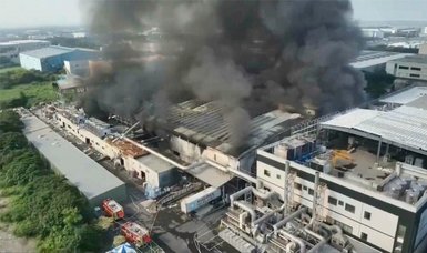 Taiwan golf ball factory fire kills nine, one accounted for