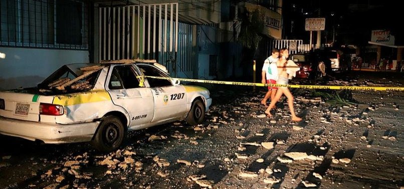7.1-MAGNITUDE EARTHQUAKE SHAKES MEXICO NEAR PACIFIC RESORT CITY OF ACAPULCO