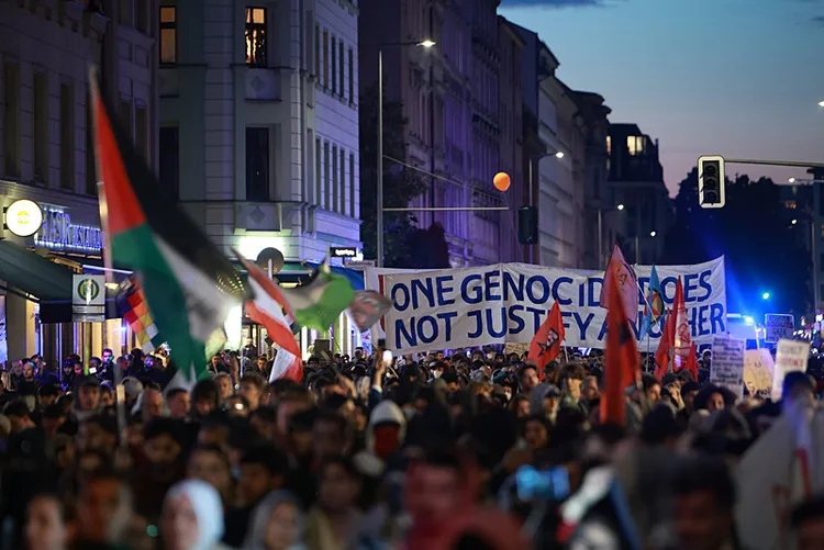 3 years of Gaza genocide: Hundreds march in Berlin in support of Palestinian rights