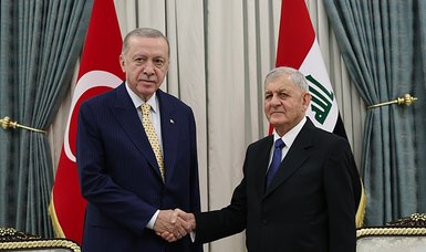 Erdoğan, Iraqi counterpart Rashid discuss several topics including Gaza and counterterrorism issues