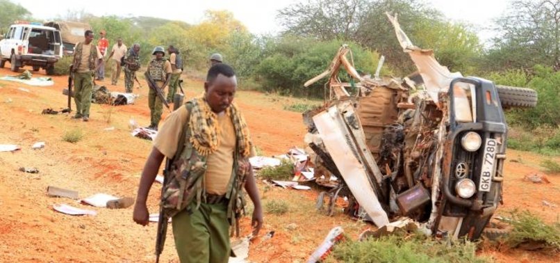 ROADSIDE BLAST KILLS 7 KENYAN SOLDIERS IN SOMALIA