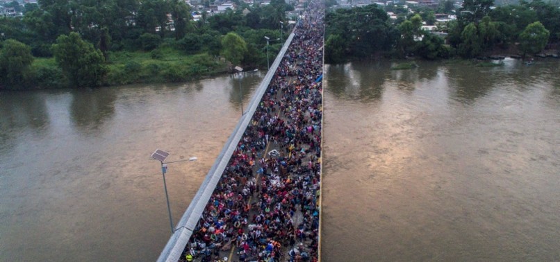 MIGRANT TRAGEDY CONTINUES ON MEXICO-GUATEMALA BORDER, THOUSANDS VOW TO REACH US