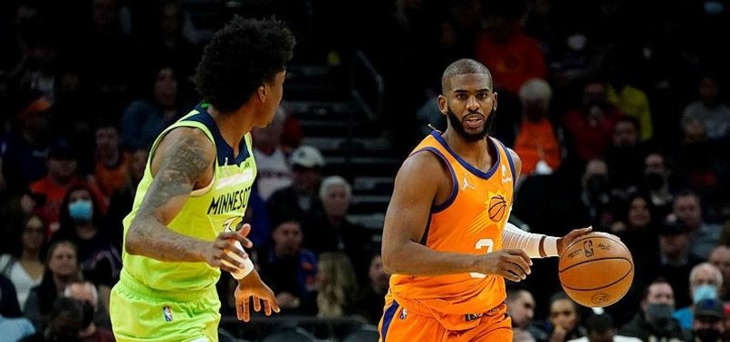 CHRIS PAULS TRIPLE-DOUBLE LIFTS STREAKING SUNS OVER WOLVES