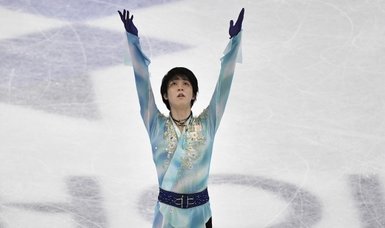 Figure skating-Hanyu's ankle injury to keep him out of Rostelecom Cup