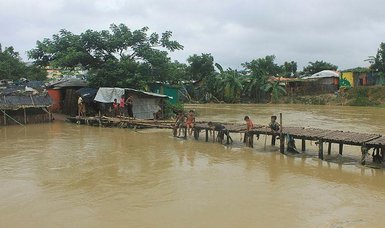 'This is like a nightmare': Thousands displaced as floods hit Bangladesh Rohingya camps