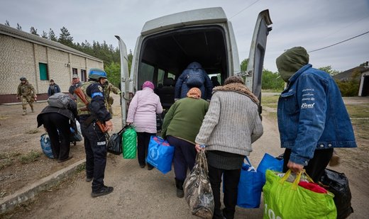 Nearly 10,000 evacuated in Ukraine’s Kharkiv : governor