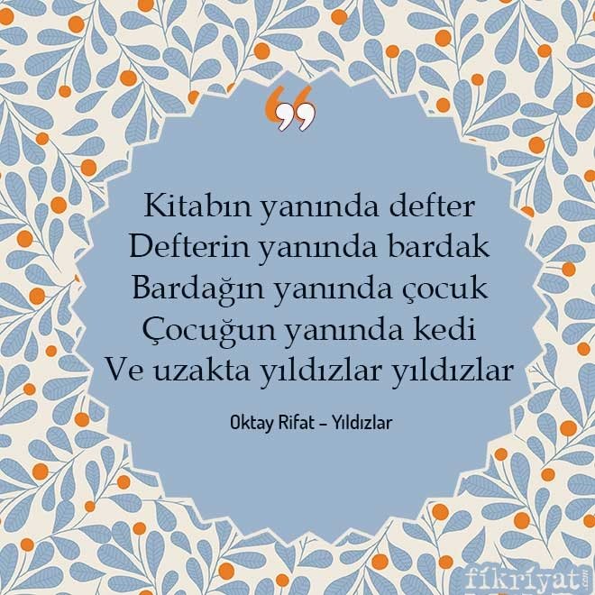 Oktay Rifat – Yıldızlar