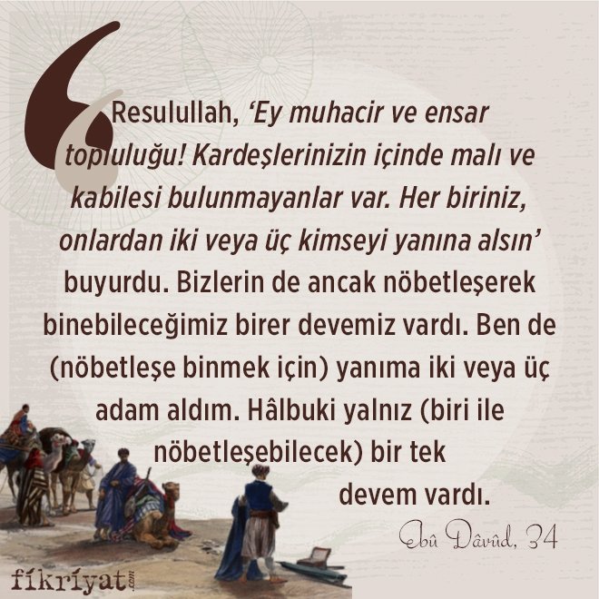 Yolculuk hakkında 25 hadis