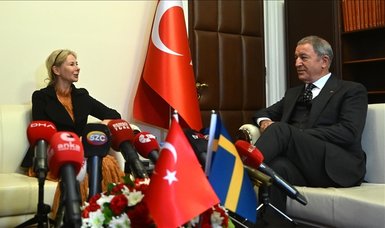 Turkish parliament's defense committee chief meets with Swedish ambassador