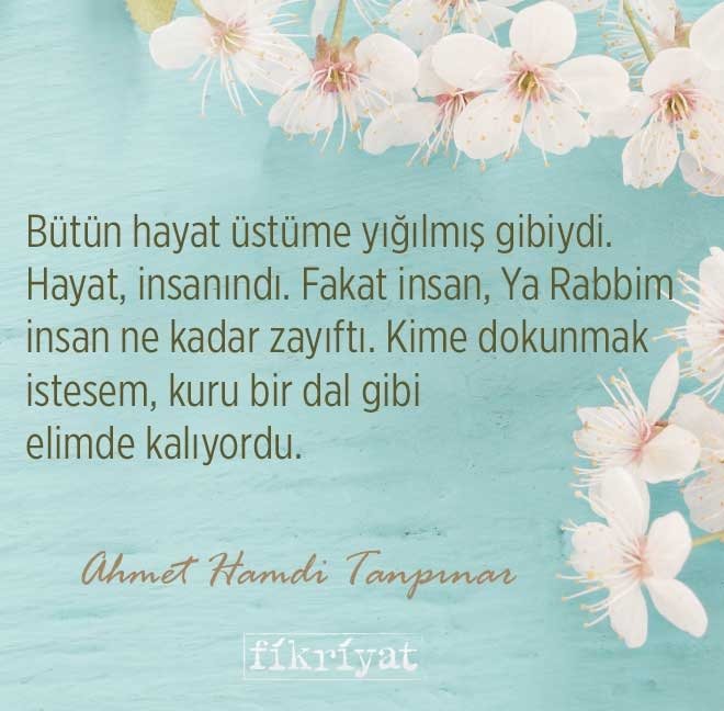 Tanpınar’ın Sahnenin Dışındakiler romanından etkileyici 22 alıntı