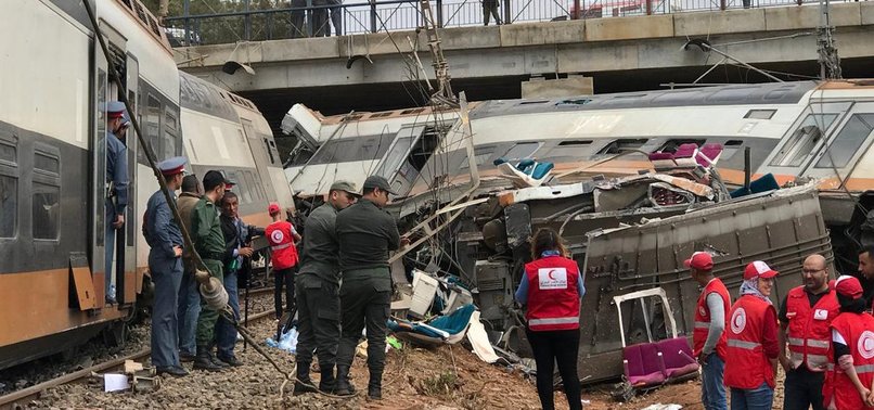 6 KILLED, SCORES INJURED AS MOROCCO TRAIN DERAILS