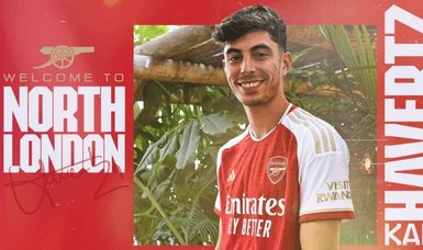 German forward Havertz joins Arsenal on long-term contract