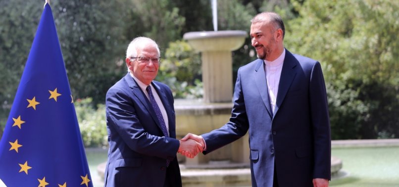 BORRELL IN TEHRAN FOR TALKS ON REVIVING IRANS 2015 NUCLEAR PACT
