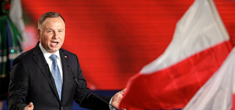 POLISH PRESIDENT MAINTAINS LEAD ELECTION FIRST ROUND -MAJORITY RESULTS