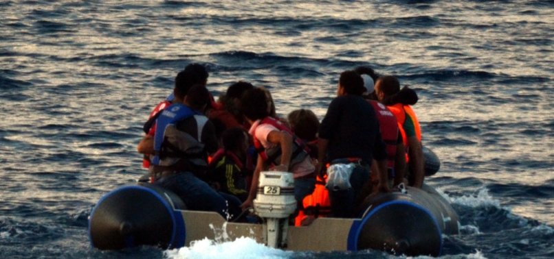 TURKEY RESCUES DOZENS OF IRREGULAR MIGRANTS PUSHED BACK BY GREECE