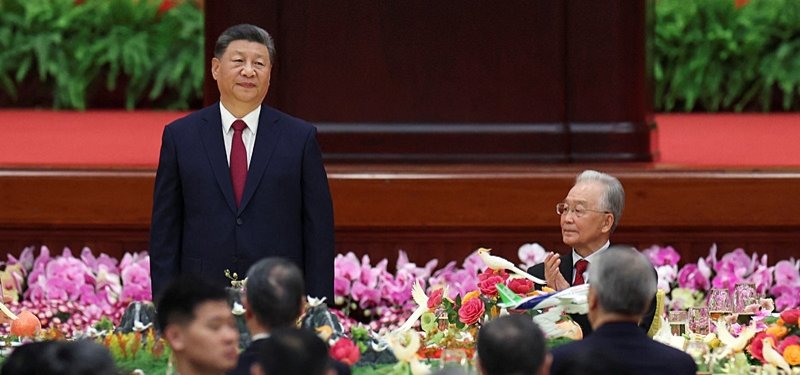 Xi calls for Taiwan reunification in national day speech