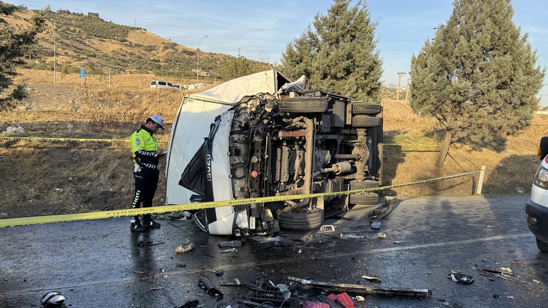 KAHRAMANMARAŞ’TA FECİ KAZA