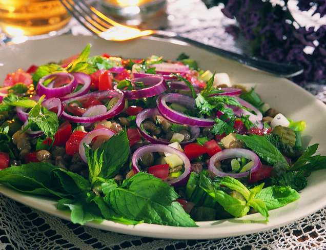 Yeşil Mercimek Salatası