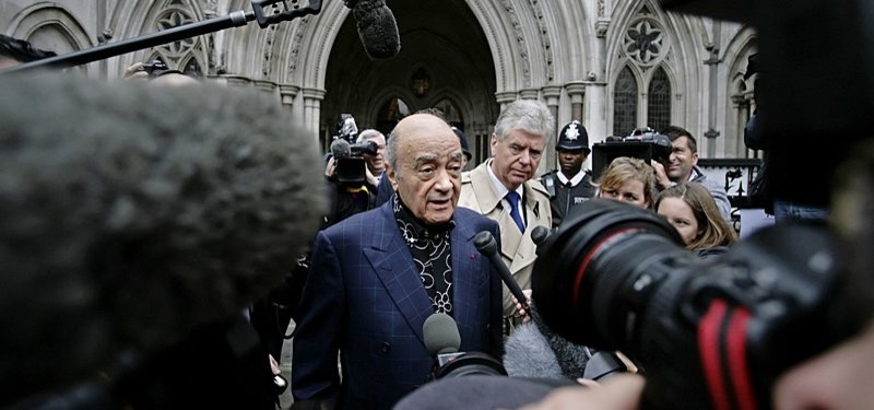 Harrods' ex-owner Al Fayed raped, assaulted staff for decades - lawyers