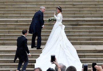 Prenses Eugenienin düğününe ünlü akını