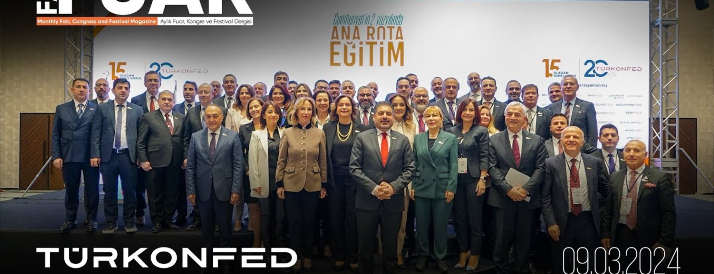 TÜRKONFED’in 15. Olağan Genel Kurulu gerçekleştirildi