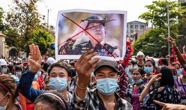US sanctions 2 Myanmar generals over protest response