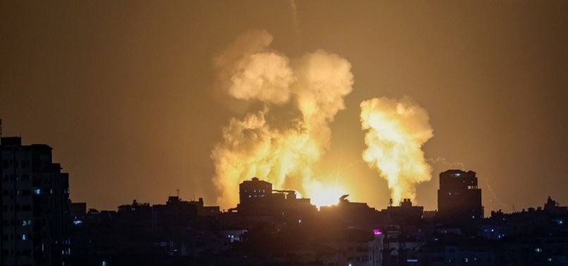 ISRAELI FORCES ATTACK SEVERAL TARGETS IN GAZA STRIP