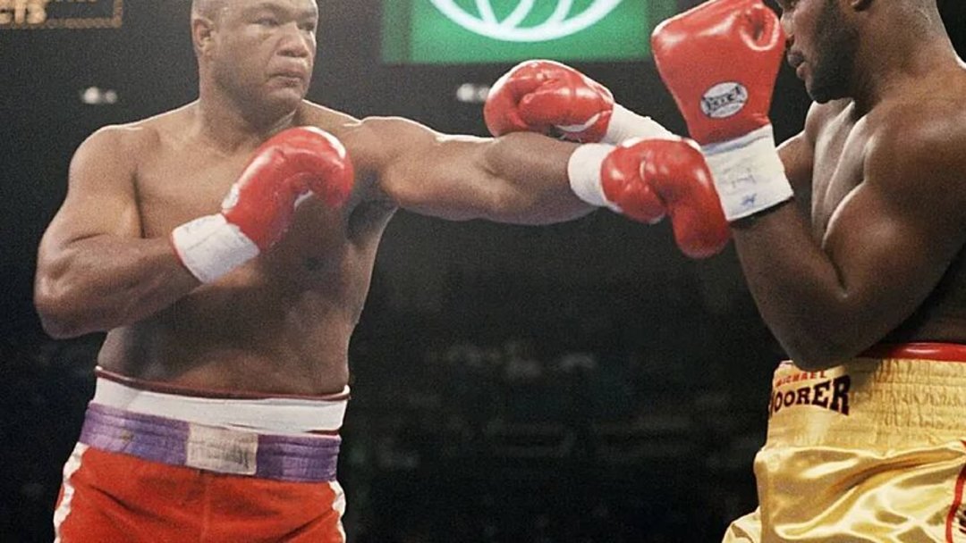 GEORGE FOREMAN VEDA ETTİ
