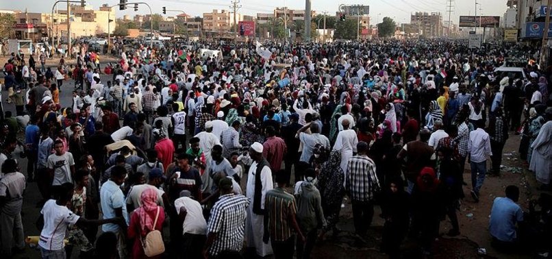2 KILLED AS THOUSANDS PROTEST MILITARY TAKEOVER IN SUDAN