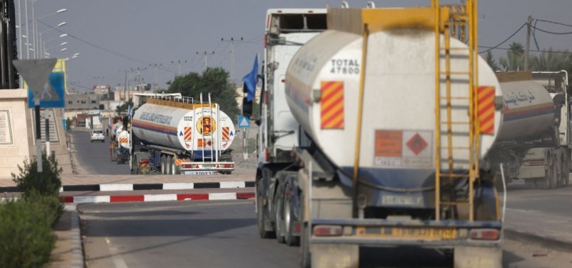 ISRAEL REJECTS UN AGENCYS DEMAND TO ALLOW FUEL INTO GAZA
