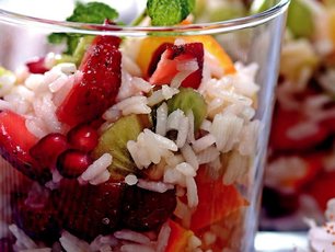 Meyveli Pirinç Salatası