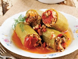 Kuzu Etli ve Biberli Kabak Tarifi