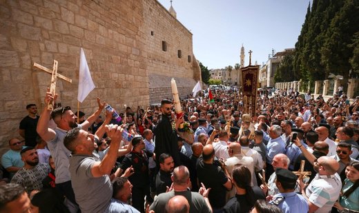 Israel restrict participation in Christian Holy Fire in Jerusalem