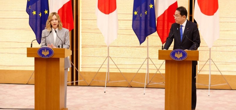 JAPANESE, ITALIAN PREMIERS CALL FOR ‘CALMING DOWN’ SITUATION IN GAZA
