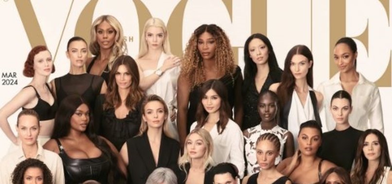 BRITISH VOGUE EDITORS FINAL COVER FEATURES 40 FEMALE STARS