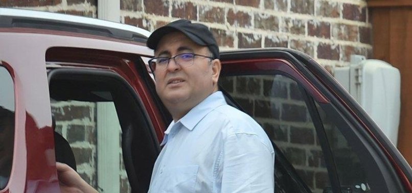FETO SUSPECT TEMEL ALSANCAK, WHO HAS BEEN ACCUSED OF ORDERING KILLING OF RUSSIAN AMBASSADOR KARLOV, CAPTURED ON CAMERA IN USA