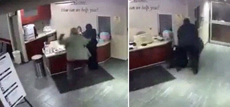 MUSLIM WOMAN WEARING HEADSCARF VIOLENTLY ATTACKED IN US HOSPITAL