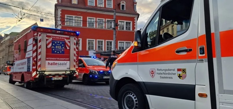 THREE INJURED IN BLAST ON MARKET SQUARE IN GERMAN CITY OF HALLE
